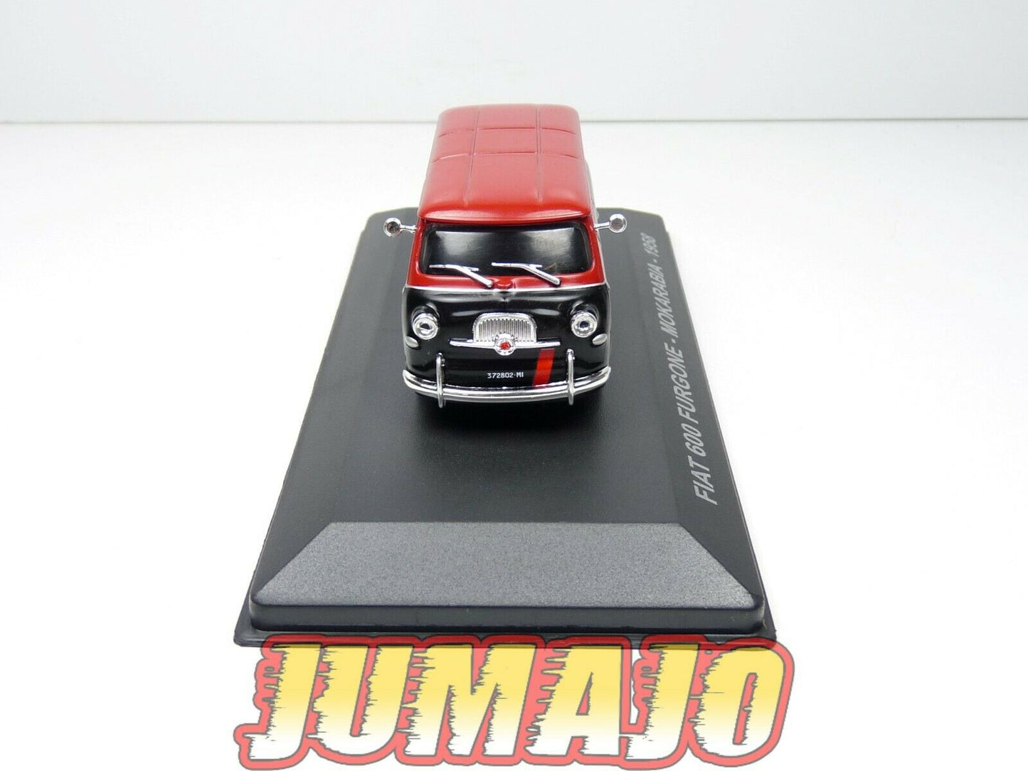 VCE5 1/43 IXO Commerciale Epoque : FIAT 600 FURGONE CAFE MOKARABIA 1958