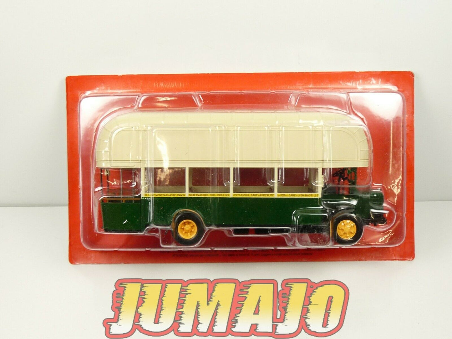 BUS70 Bus 1/43 IXO Hachette RENAULT TN4F (a gas) 105 Ligne 91 1940 France