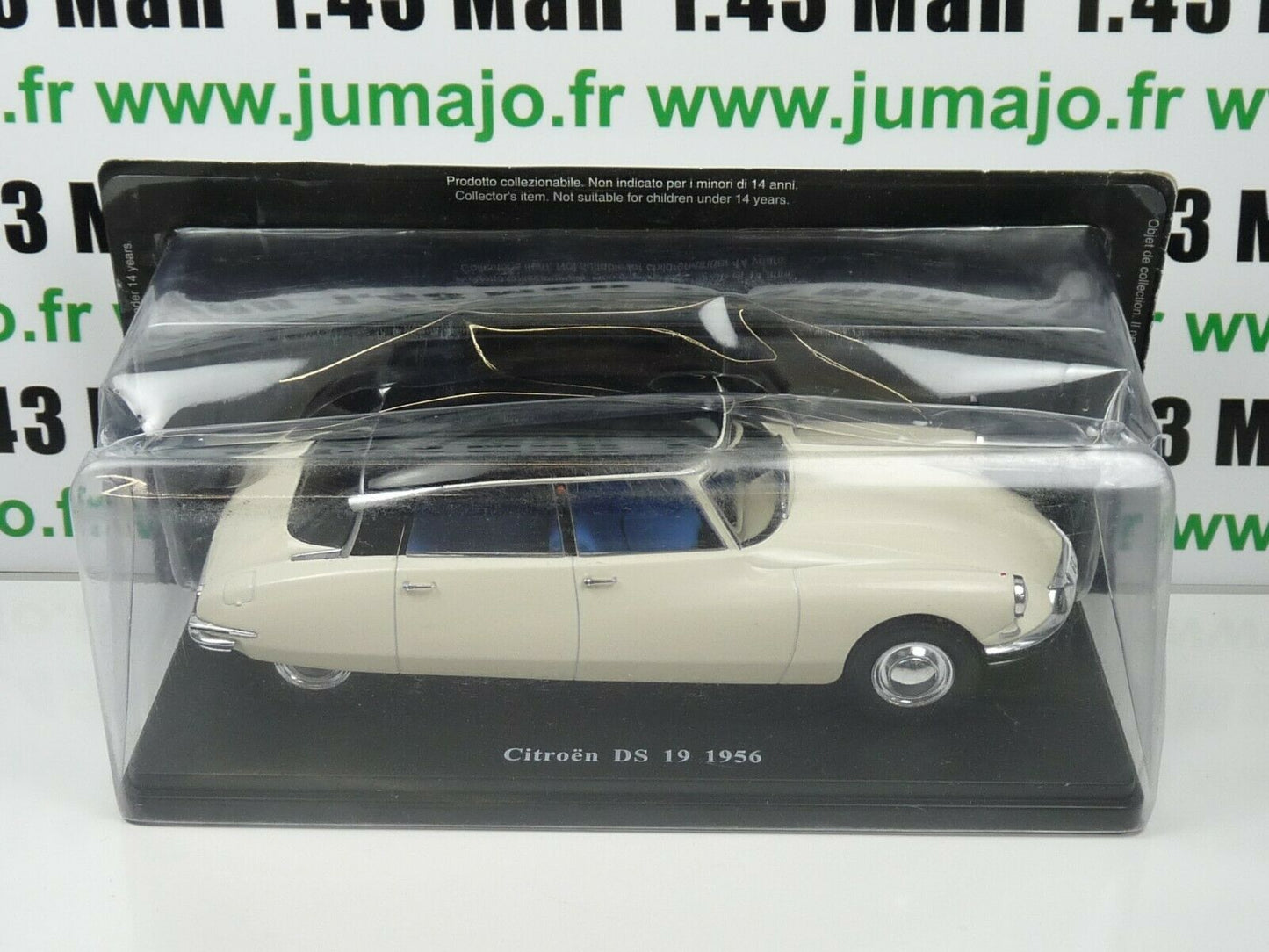 VQ14 Voiture 1/24 SALVAT Models : CITROEN DS 19 (1956)