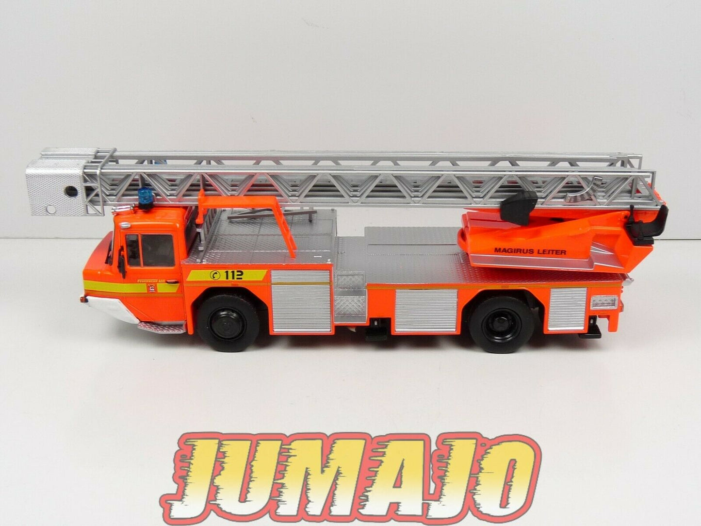 CPI4 camion POMPIER 1/43 Hachette Autoscala Iveco Magirus DLA(K) Grande Echelle