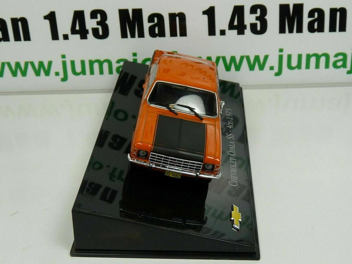CVT62 voiture 1/43 IXO Salvat BRESIL CHEVROLET : Opala SS - 4cc 1975