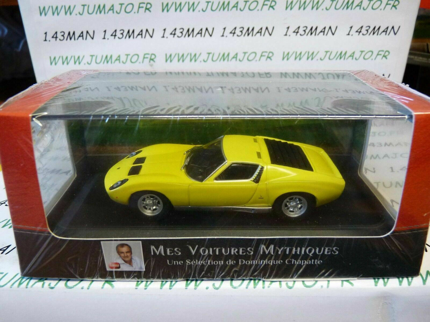 CH7 Voitures 1/43 IXO Atlas Mythiques Chapatte : LAMBORGHINI Miura P400 1966