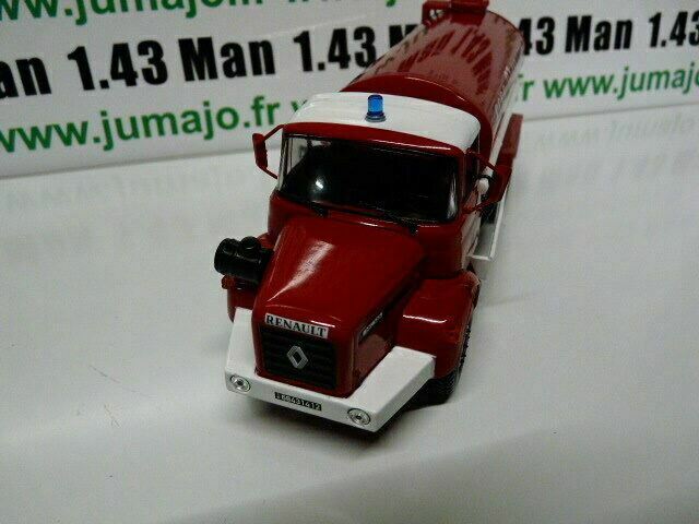 LOT 4 CAMIONS POMPIERS IXO : UNIMOG 404, Renault GBH, GMC CCkw, Thomas VIGP