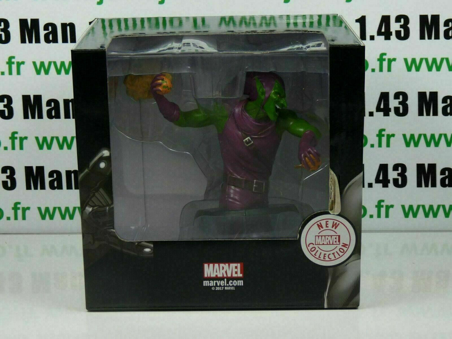 MAR18 Figurine MARVEL BUSTE en résine 9 à 14 cm : LE BOUFFON VERT