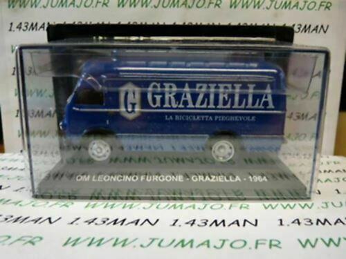 PIT46 1/43 IXO Véhicules d'époque ITALIE : OM Leoncino Furgone 1964 GRAZIELLA