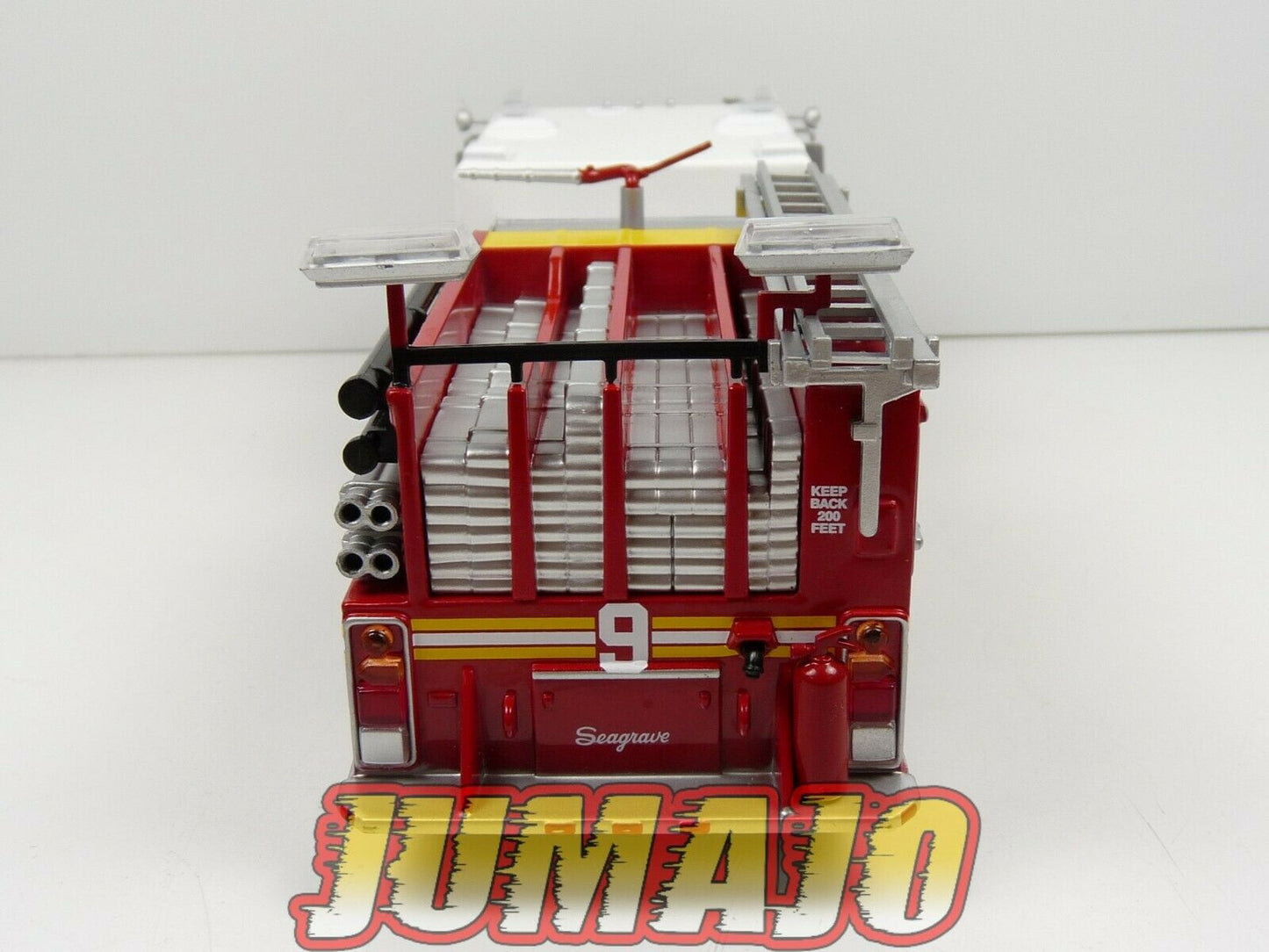 CPI2 camion POMPIER 1/43 Hachette Autopompa Seagrave Pumper USA 2003 Chinatown