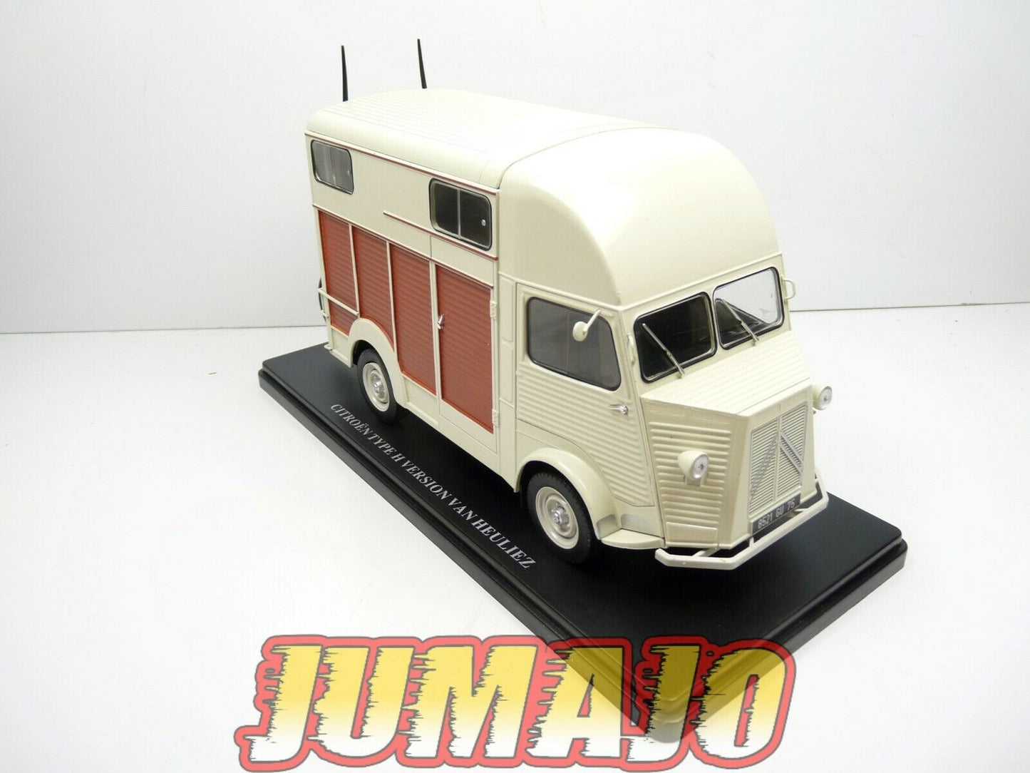 Lot 2 CVQ2+3 Voiture 1/24 HACHETTE CITROËN : ID19, Type H HY van chevaux Heuliez