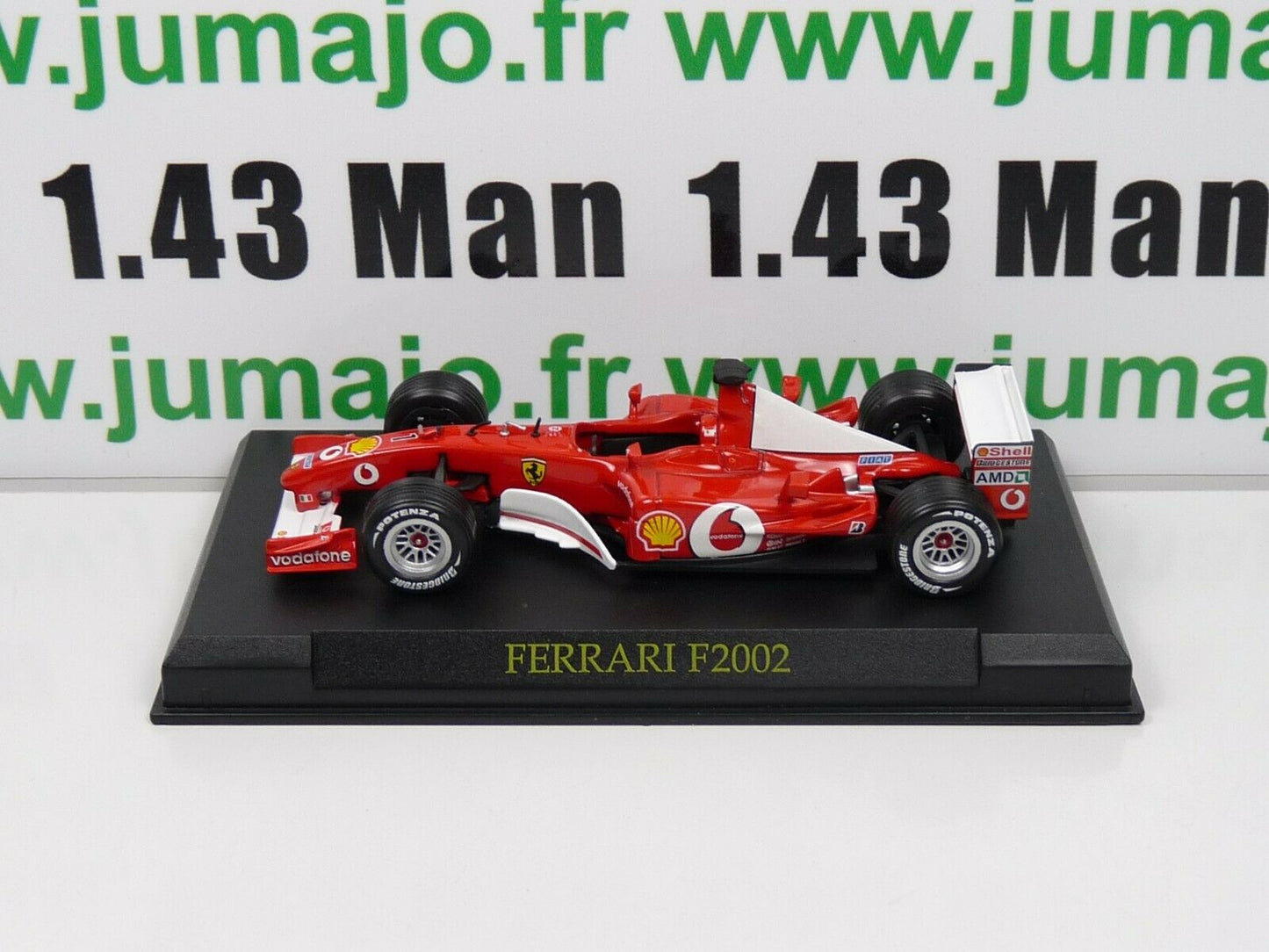 FER36 voiture 1/43 IXO Altaya : FERRARI F2002
