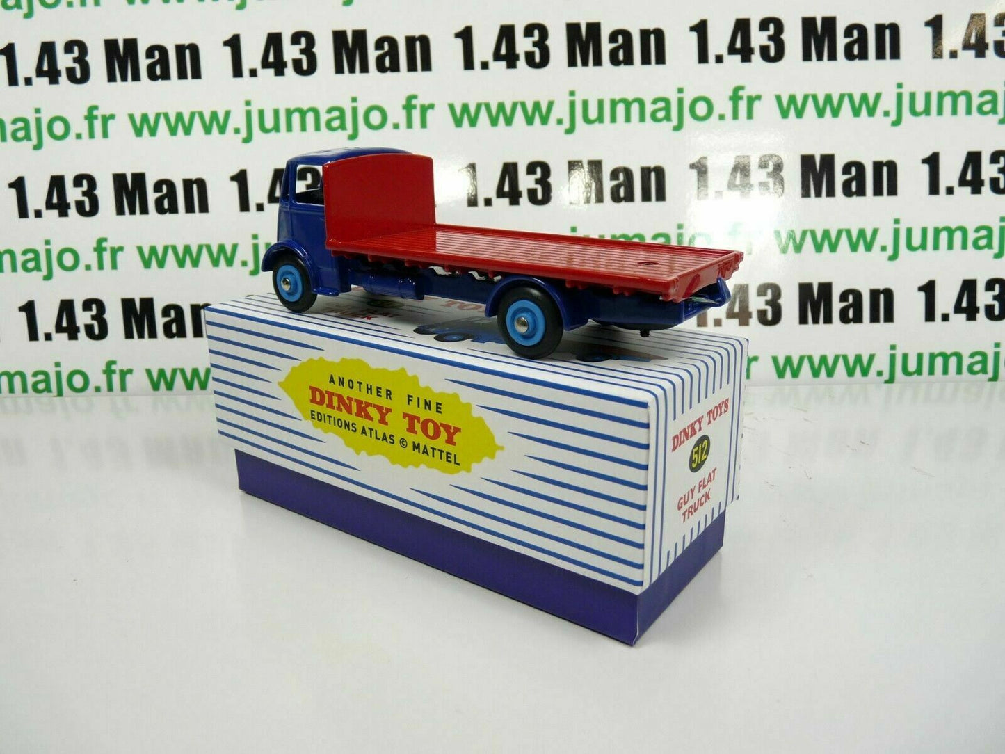 DT78 Voiture réédition DINKY TOYS atlas : 512 Guy Flat Truck UK