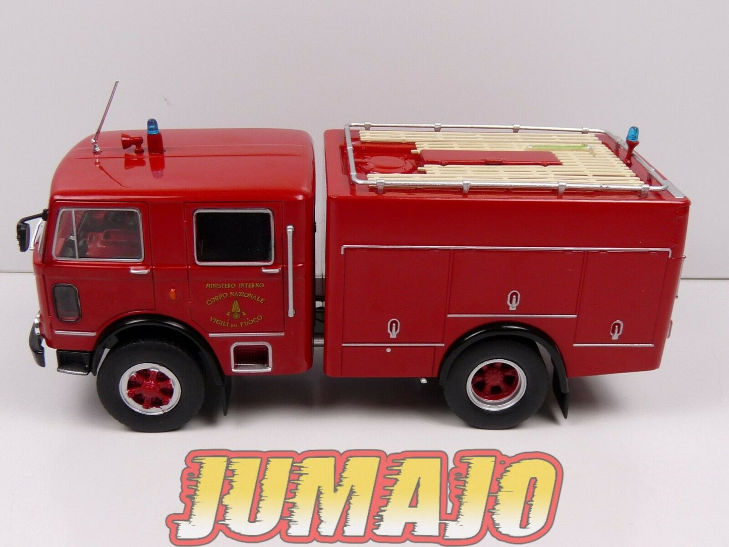 CPI1 camion POMPIER 1/43 Hachettes Autopompa OM 150 (Fiat)