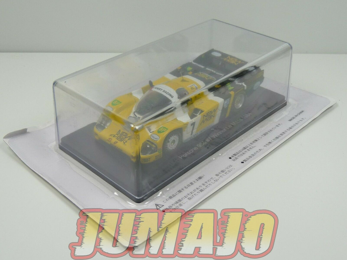 24H82 voiture 1/43 HACHETTE 24 Heures Le Mans Porsche 956 Winner 1984 Ludwig