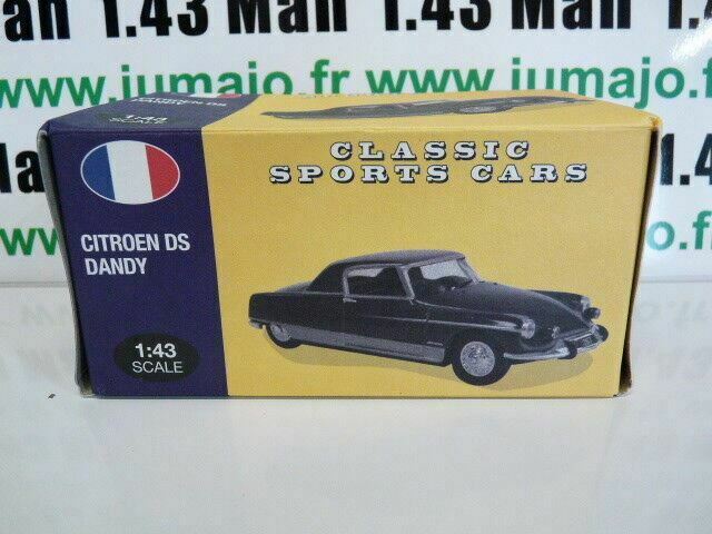 CSC31 voiture 1/43 NOREV ATLAS UK classic sport : CITROËN DS Dandy chapron