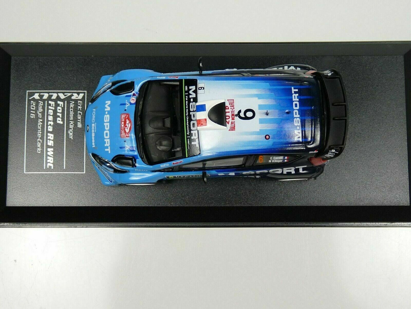 RD5 1/43 IXO Direkt Rallye : FORD FIESTA RS WRC Monte Carlo 2016 E.CAMILLI