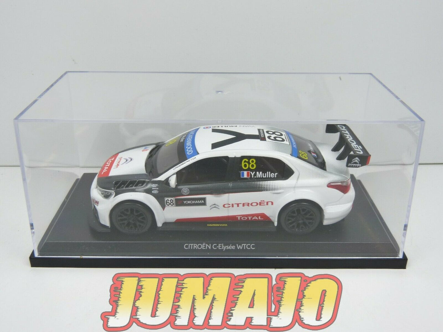 RLY29 VOITURE 1/43 NOREV Rallye : CITROEN C-Elysée WTCC Y Muller