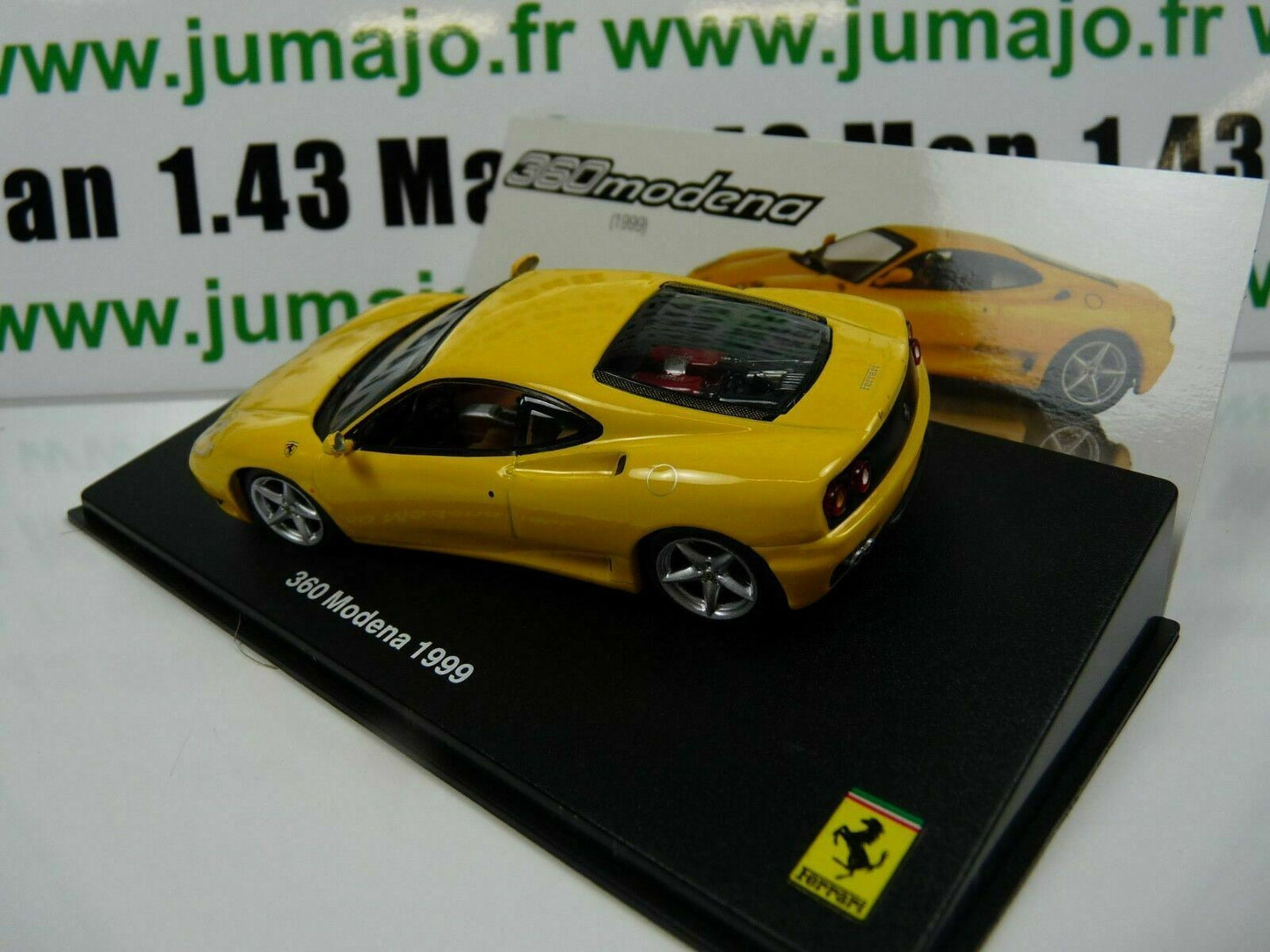 FER31 voiture 1/43 IXO hachettes FERRARI GT : 360 Modena 1999