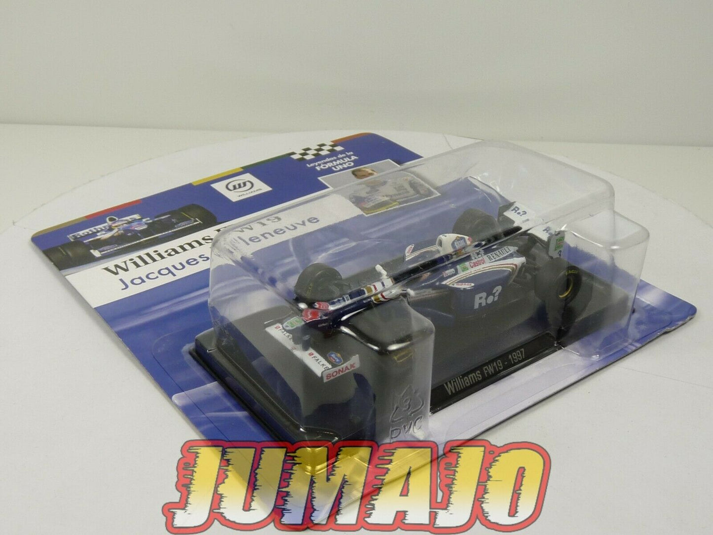 FOR6 voiture SOL90 1/43 F1 Formule 1 : Williams FW19 1997 Jacques Villneuve