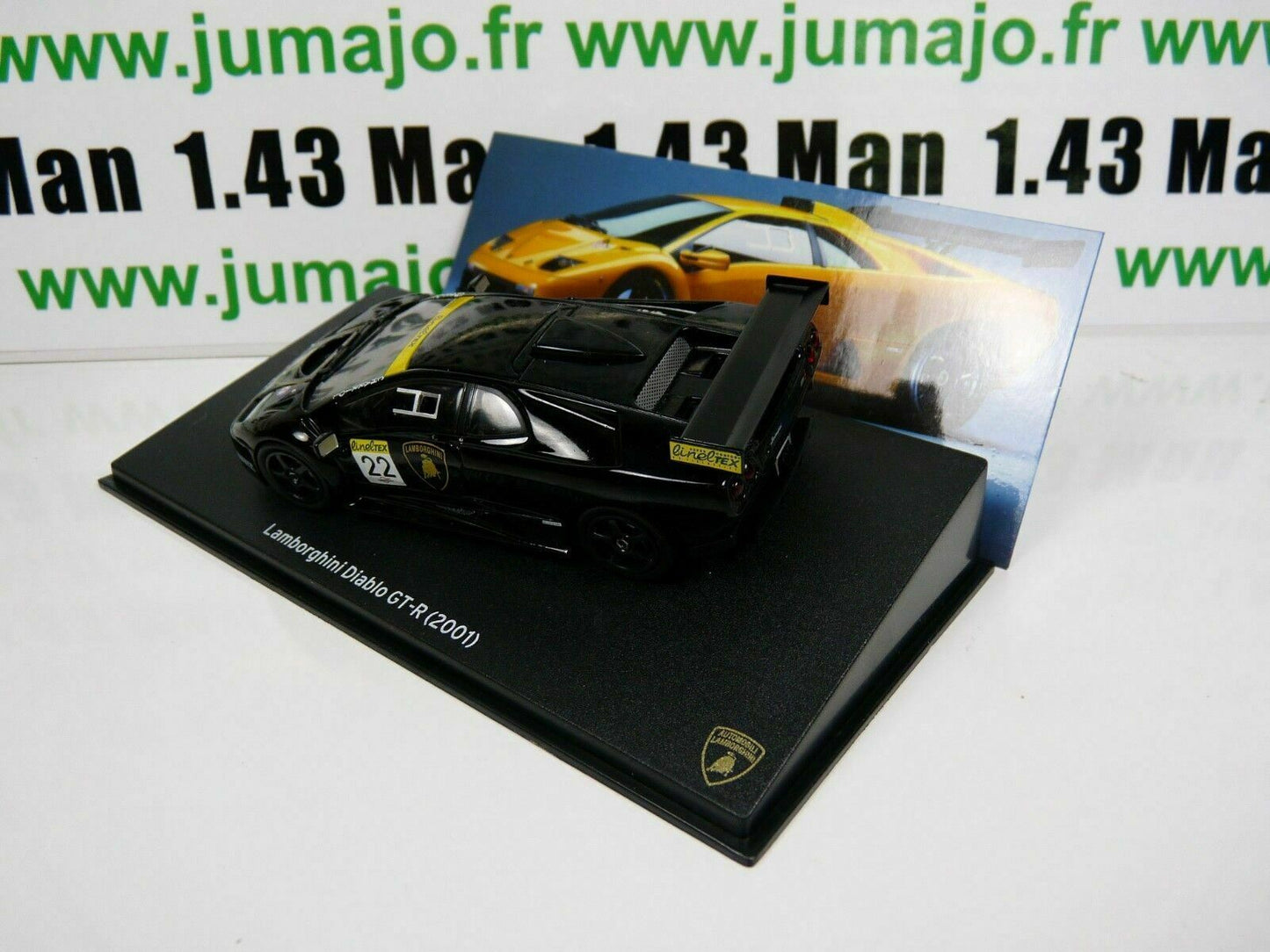 LB6 voiture 1/43 IXO LAMBORGHINI : DIABLO GT-R 2001 #22