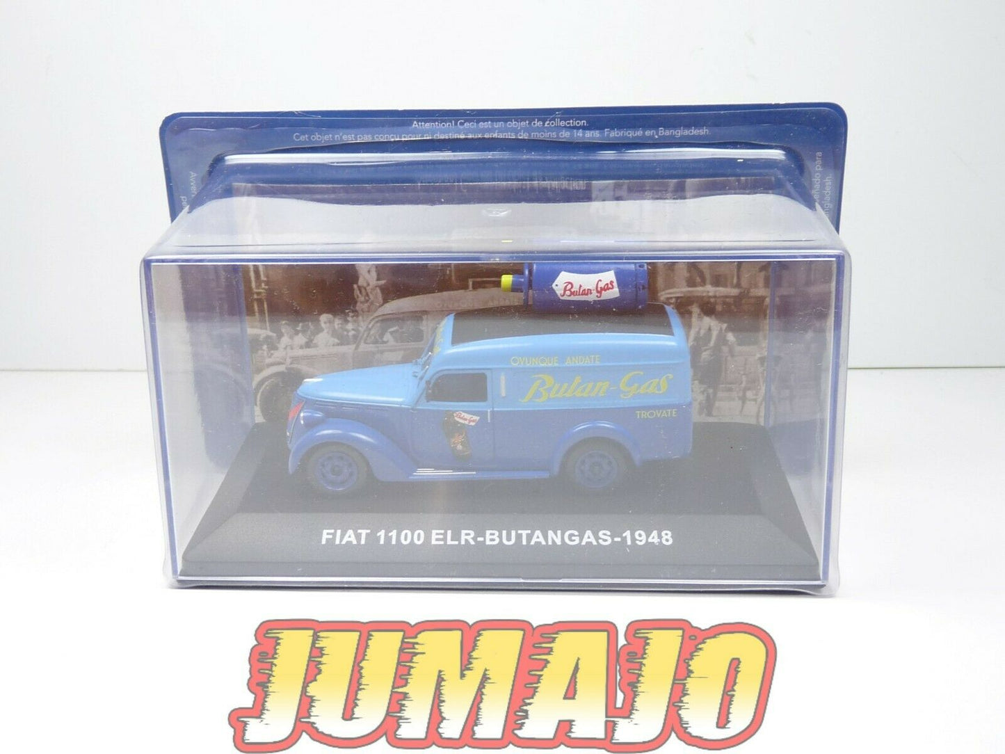 VCE9 1/43 IXO Commerciale Epoque : FIAT 1100 ELR-BUTANGAS 1948