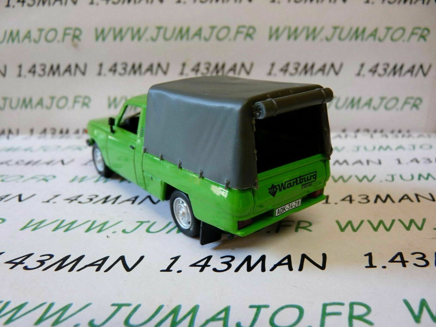 PL8 Voiture 1/43 IXO IST DeAgostini POLOGNE : WARTBURG 353 Trans pick-up