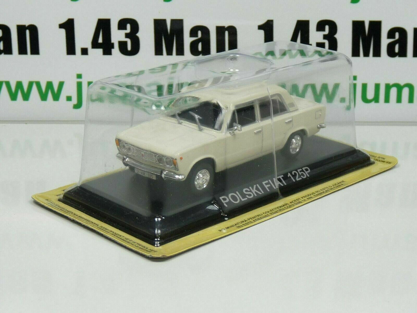 BAL67 Voiture 1/43 IXO DeAgostini Balkans : POLSKI FIAT 125P