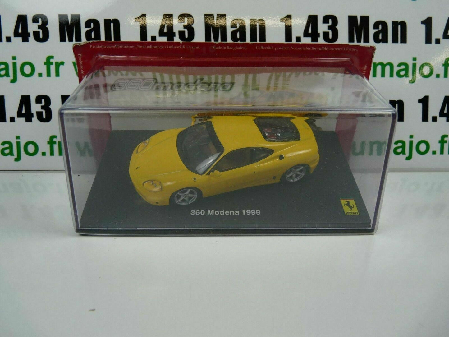 FER31 voiture 1/43 IXO hachettes FERRARI GT : 360 Modena 1999