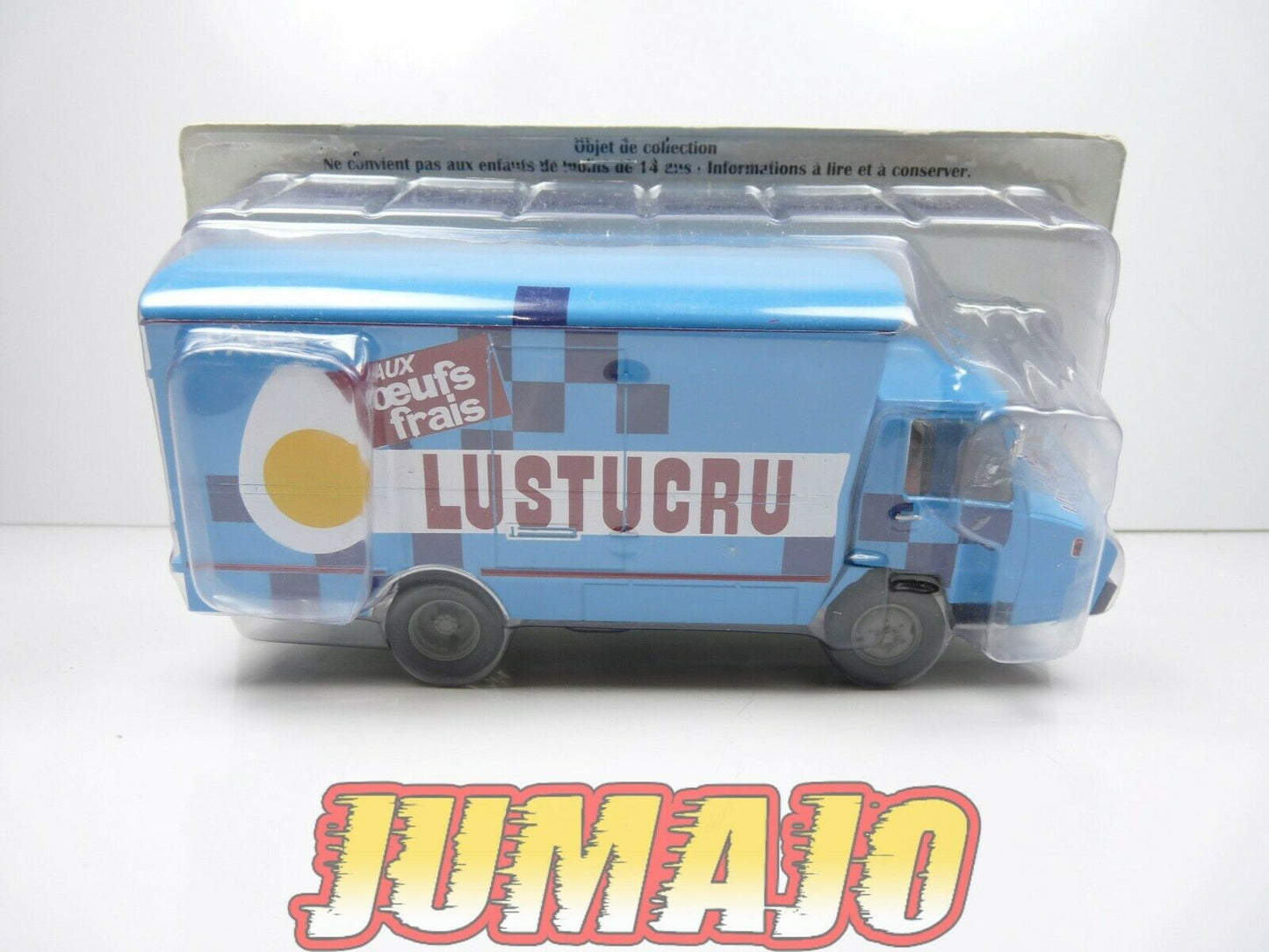 BER27 CAMIONS 1/43 Hachette IXO BERLIET Stradair 20 Fourgon LUSTUCRU 196