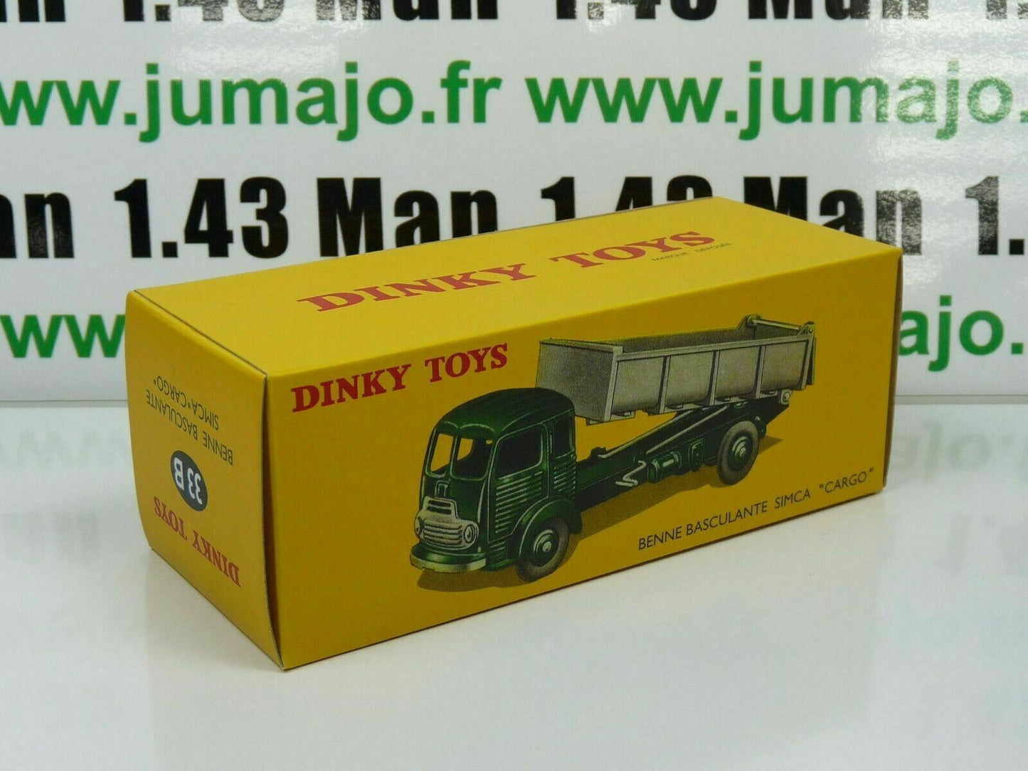 DT66 Voiture réédition DINKY TOYS Atlas : SIMCA Benne Basculante Cargo 33B