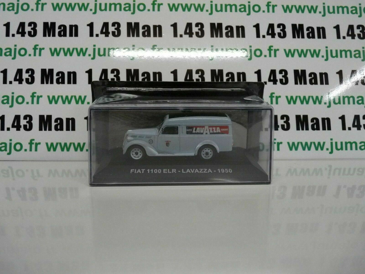 lot 4 1/43 IXO Altaya camionnette FIAT Alfa Roméo Lavazza Ferrero Plasmon Charms