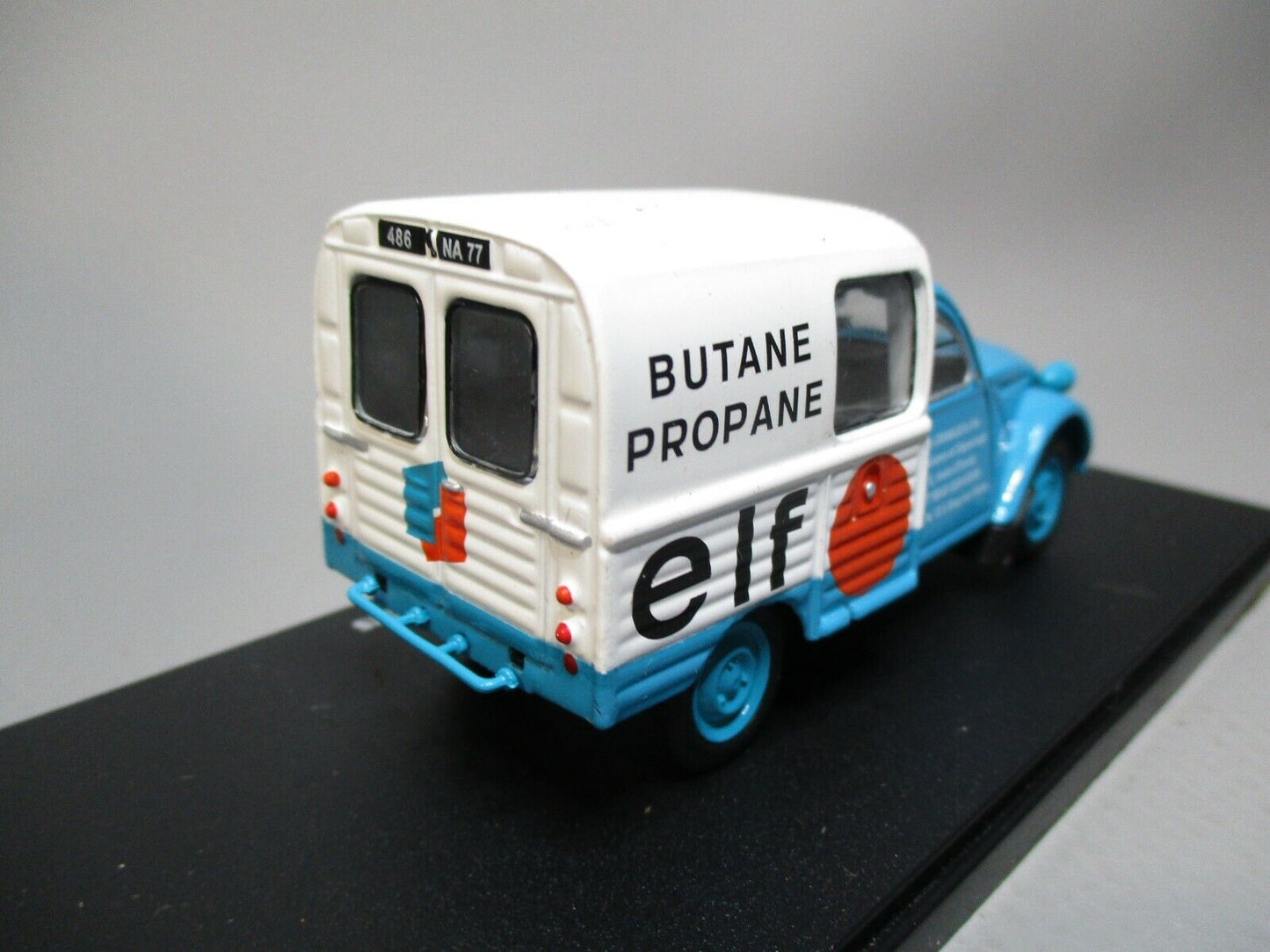 2CVAP65 Voiture 1/43 ELIGOR Auto plus : CITROEN 2CV AKS 400 Elf Services