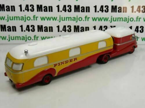 PIN3 + PIN4 1/43 IXO CIRQUE PINDER : Ensemble Camion Directeur assomption