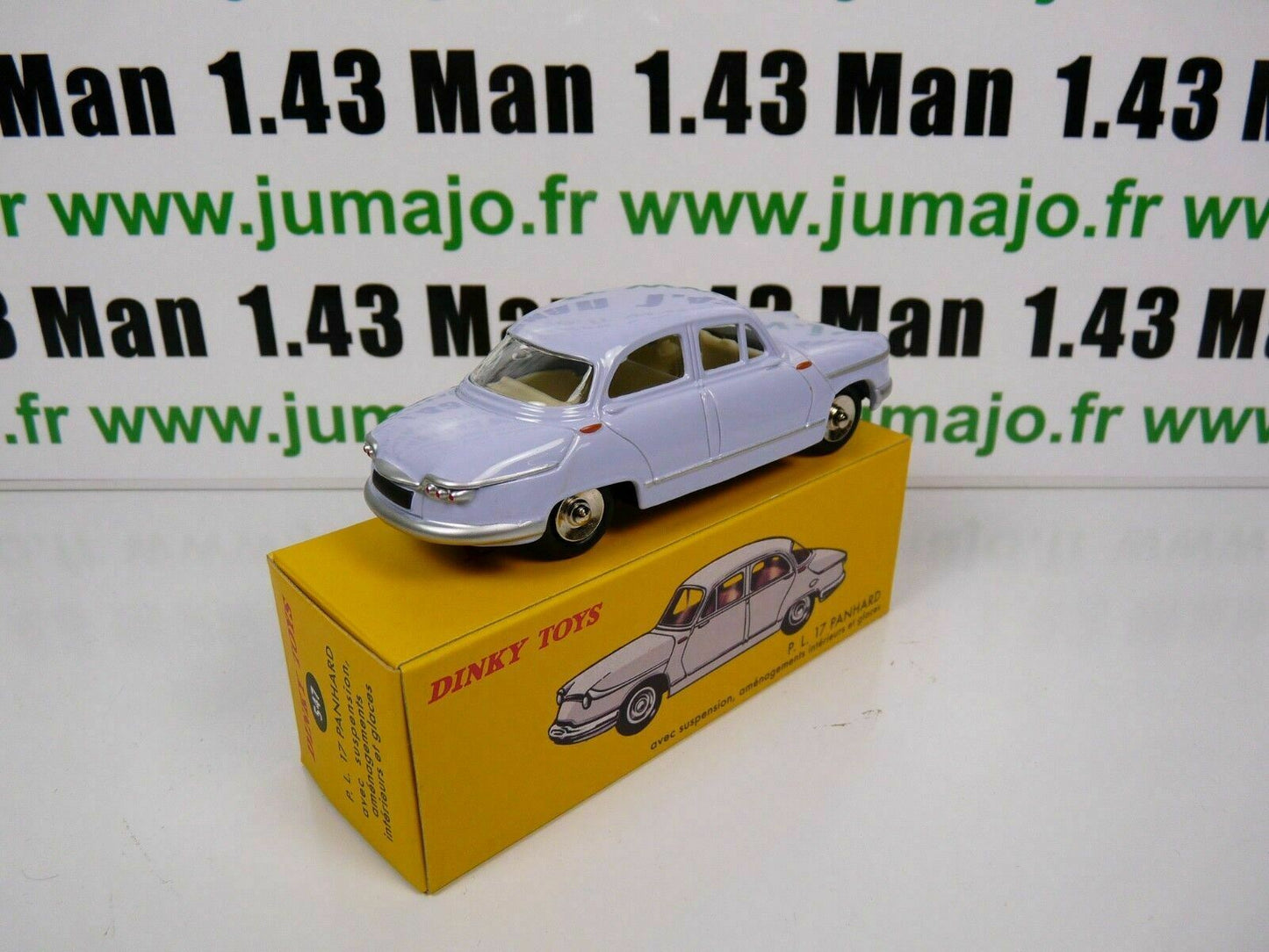 DT85 Voiture 1/43 réédition DINKY TOYS Atlas : PANHARD PL17 547