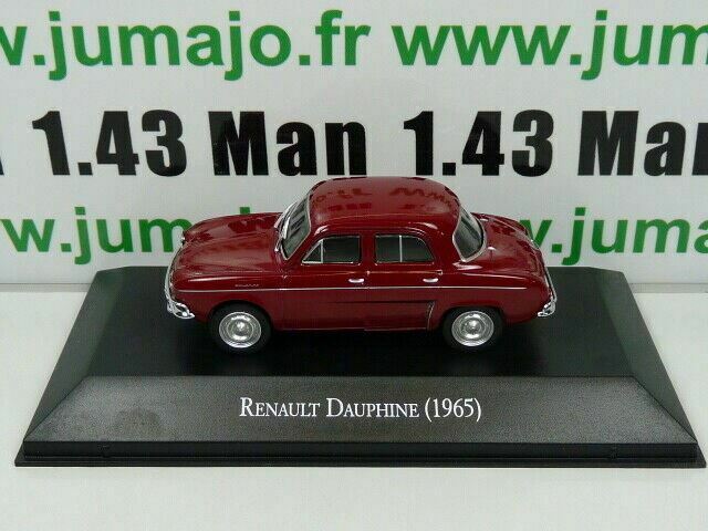 ARG15 Voiture 1/43 SALVAT Autos Inolvidables : RENAULT Dauphine 1965