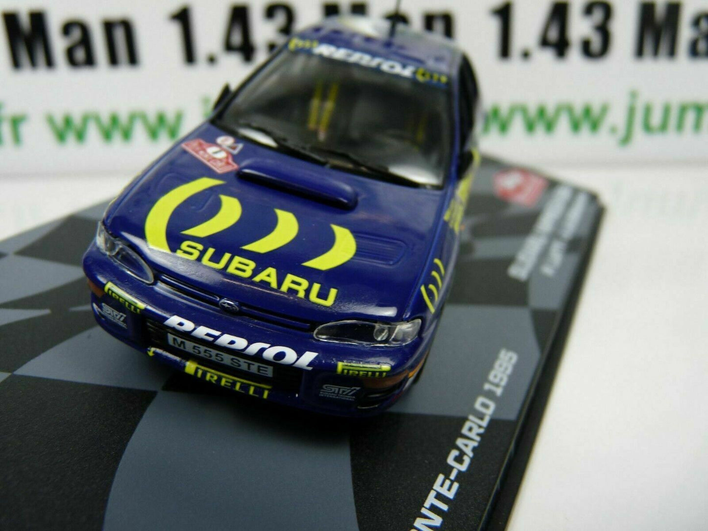 RMIT11 1/43 IXO Rallye Monte Carlo : SUBARU Impreza 555 1995 #6 P.Liatti