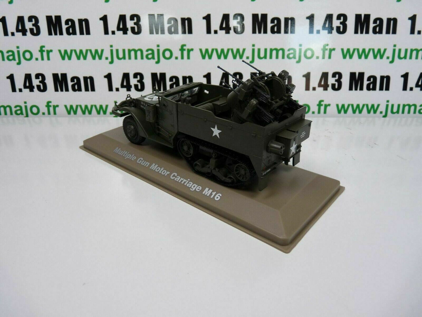 BL3 Atlas IXO 1/43 Blindés WW2 : Multiple Gun Motor Carriage M16