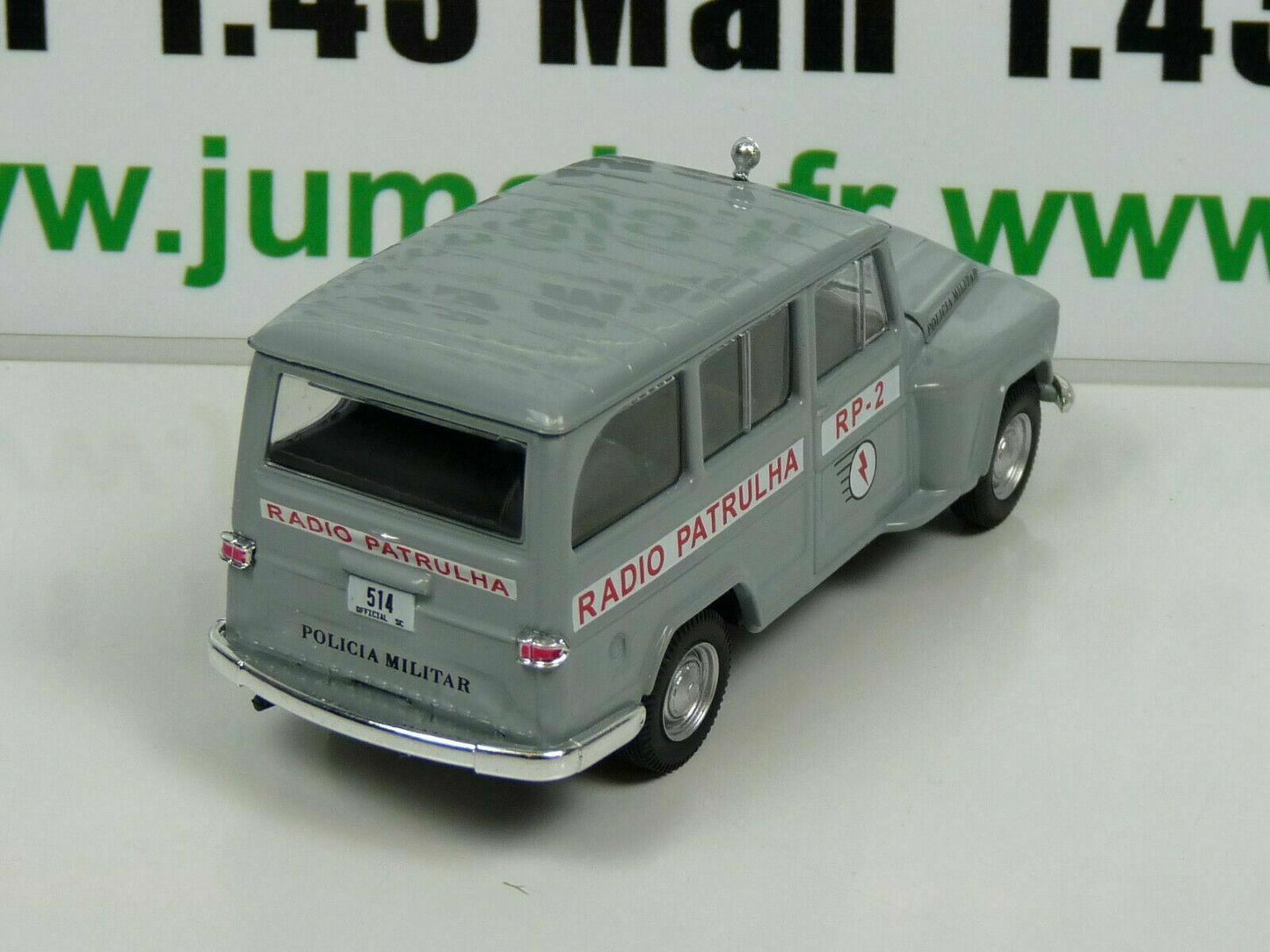 PM40 1/43 IST deAgostini Police du Monde : 4X4 WILLYS rural Ford BRESIL