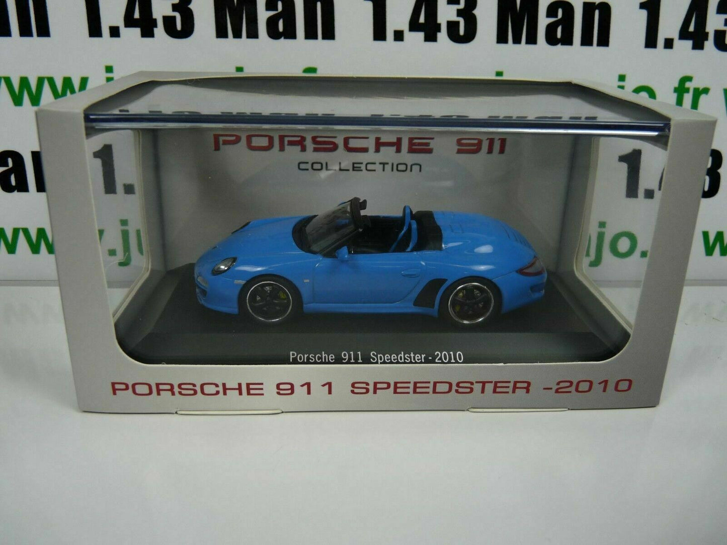 POR11 Voiture 1/43 atlas NOREV PORSCHE 911 : PORSCHE 911 speedster-2010