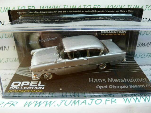 OPE123 Voiture 1/43 IXO Eaglemoss OPEL Collection : Olympia Rekord P1 H.Mersheimer