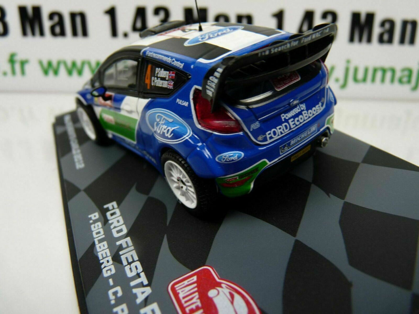 RMIT4 1/43 IXO Rallye Monte Carlo : FORD Fiesta RS WRC 2012 #4 P.Solberg