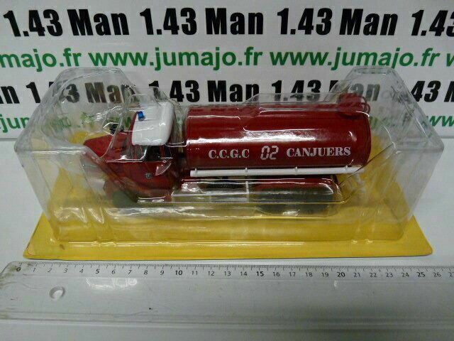 LOT 4 CAMIONS POMPIERS IXO : UNIMOG 404, Renault GBH, GMC CCkw, Thomas VIGP