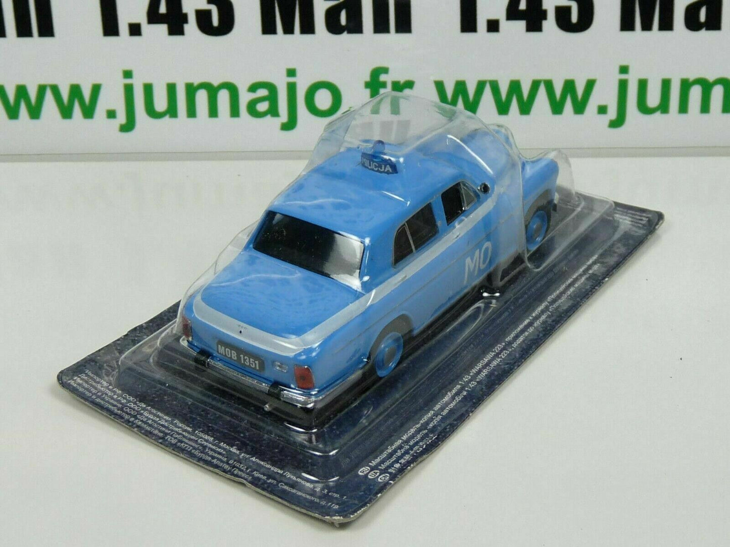 PM21 1/43 IST déagostini Police du Monde : WARSZAWA 223 Pologne POLSKA