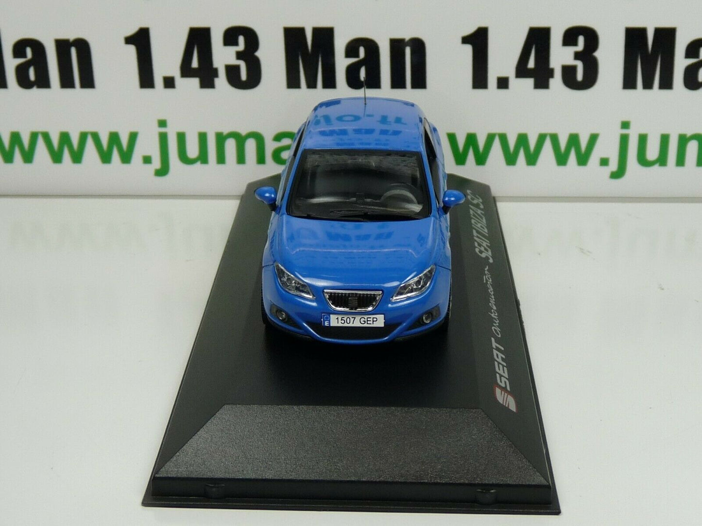 SEA5 Voiture 1/43 SEAT dealer models FISCHER : Ibiza SC