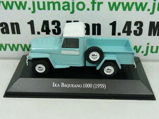 LOT 2 Voiture 1/43 SALVAT Autos Inolvidables : FORD F100 Pick-Up 1959 IKA Baqueano