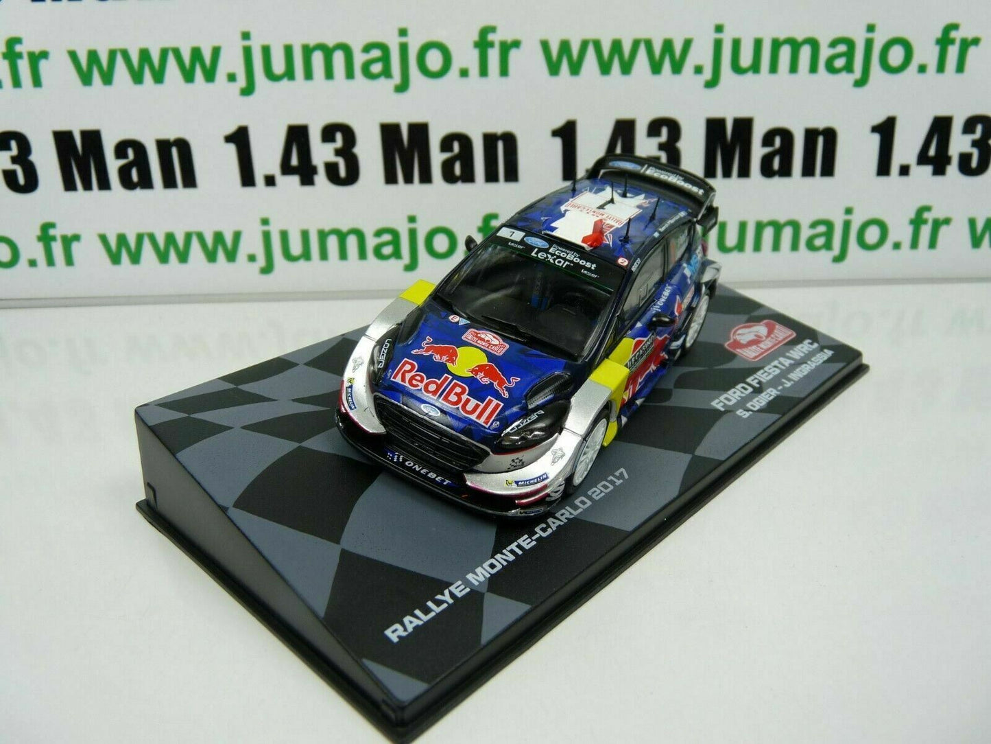 RMIT12 1/43 IXO Rallye Monte Carlo : FORD Fiesta WRC 2017 #1 S.Ogier