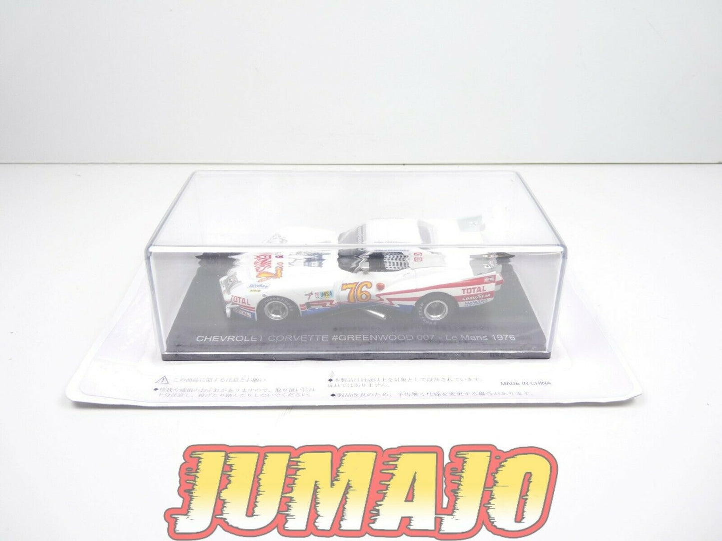 24H78 1/43 HACHETTE SPARK 24 Heures Le Mans CHEVROLET Corvette 1976 Darniche #76