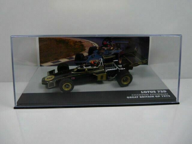 FOR12 eaglemoss 1/43 F1 BRESIL Formule 1 LOTUS 72D E.Fittipaldi UK 1972 #8