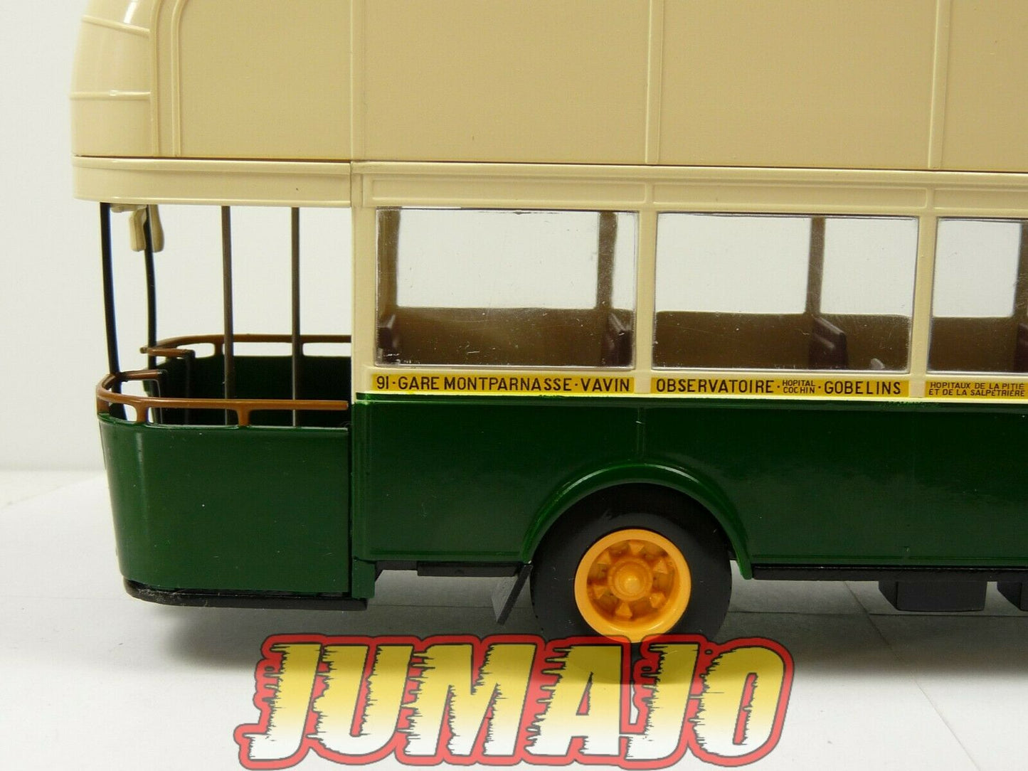 BUS70 Bus 1/43 IXO Hachette RENAULT TN4F (a gas) 105 Ligne 91 1940 France