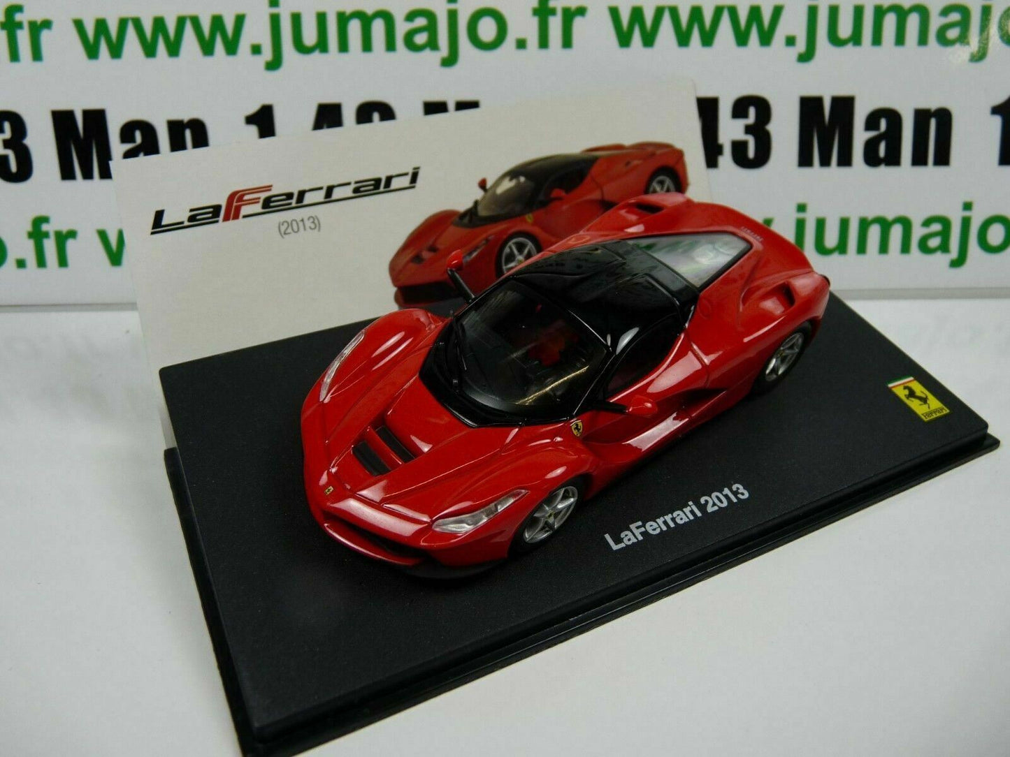 lot 4 voitures 1/43 FERRARI GT : LaFerrari, F12, FXX, 360 Modena
