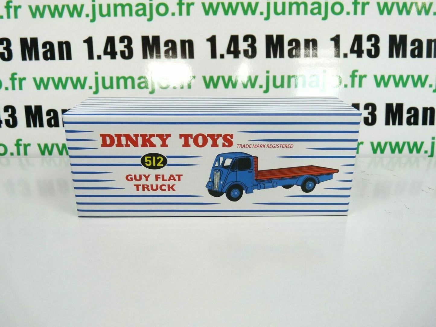 DT78 Voiture réédition DINKY TOYS atlas : 512 Guy Flat Truck UK