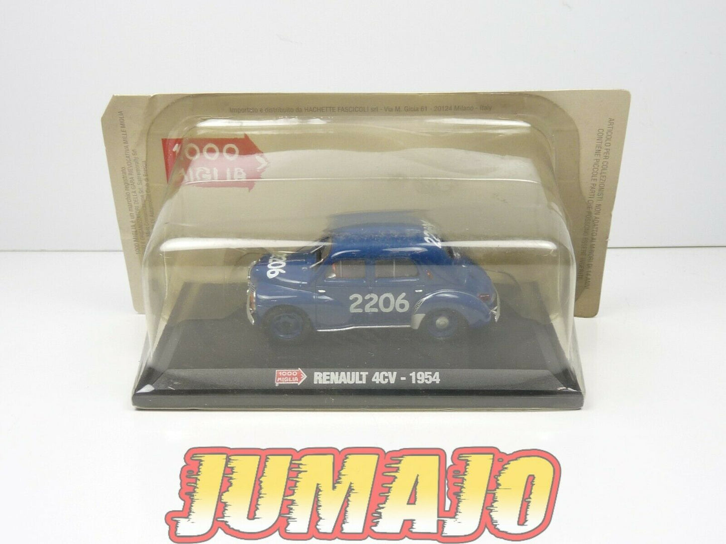 IT78b Voiture 1/43 STARLINE 1000 MIGLIA : RENAULT 4CV 1954 Blister abîmé