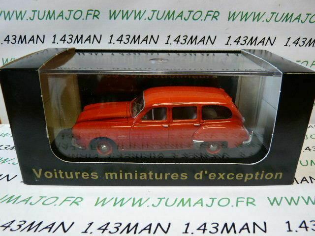 DIV55 voiture 1/43 ELIGOR : RENAULT Fregate domaine break rouge V4210